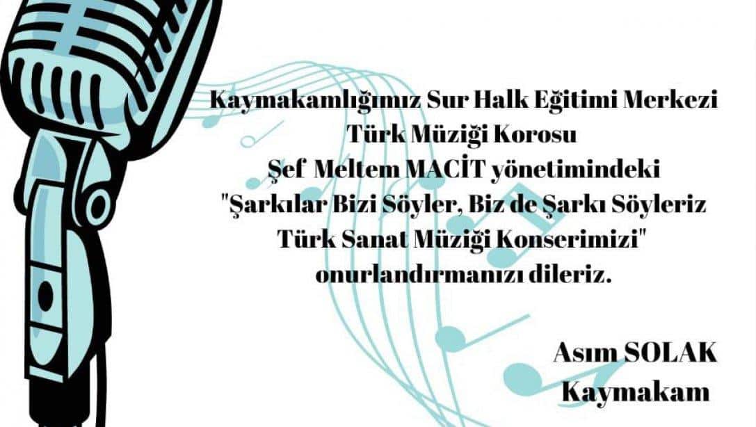 Türk Sanat Müziği Korosu Konseri