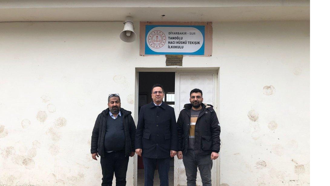 İlçe Milli Eğitim Müdürümüz Demir Ernez Tanoğlu H.Hüsnü Tekışık İlkokulunu  ziyaret etti.